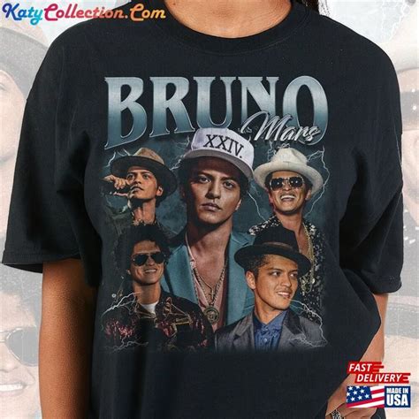 Shop the Hottest Bruno Mars Graphic Tees Today - Limited Stock!